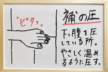 補の圧のイメージ